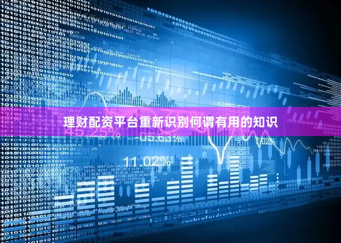 理财配资平台重新识别何谓有用的知识