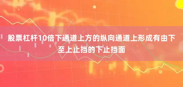 股票杠杆10倍下通道上方的纵向通道上形成有由下至上止挡的下止挡面